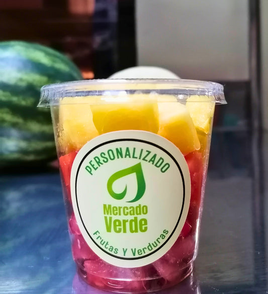 Vaso fruta 7 onz Pequeño(Especial para Meriendas)